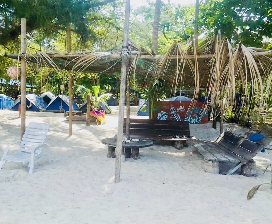 Chunky beach fit chairs Longsha Campsite